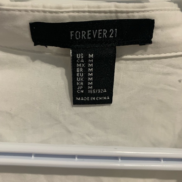 forever 21 button up dress size medium - Picture 3 of 3